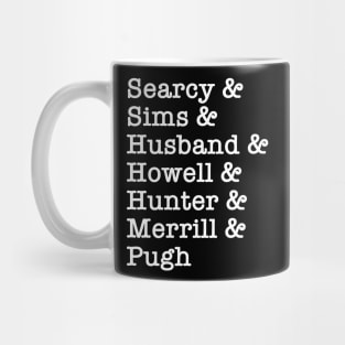 Names of Regulators (Small Font) Mug